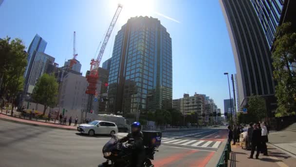 Shinjuku Tokio Japón Abril 2018 Una Ciudad Ubicada Tokio Lapso — Vídeos de Stock