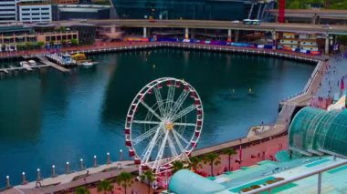 Sydney 'deki Darling Limanı' ndaki körfez bölgesinin zaman çizelgesi.