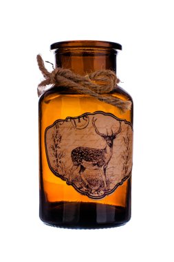 Cam kahverengi şişe 