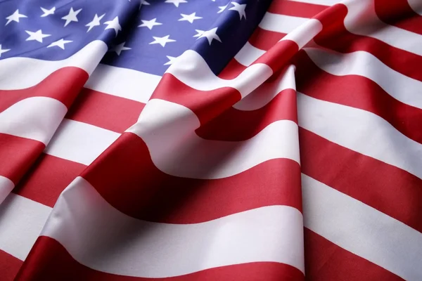 Bandiera di sfondo degli Stati Uniti d'America per la celebrazione delle festività federali nazionali e il giorno del lutto. USA simbolica . — Foto Stock