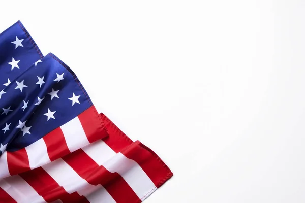 Bandera de fondo de los Estados Unidos de América para la celebración nacional de los días festivos federales y el día del luto. USA simbolics . —  Fotos de Stock