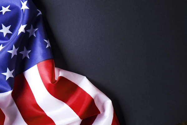 Bandera de fondo de los Estados Unidos de América para la celebración nacional de los días festivos federales y el día del luto. USA simbolics . — Foto de Stock