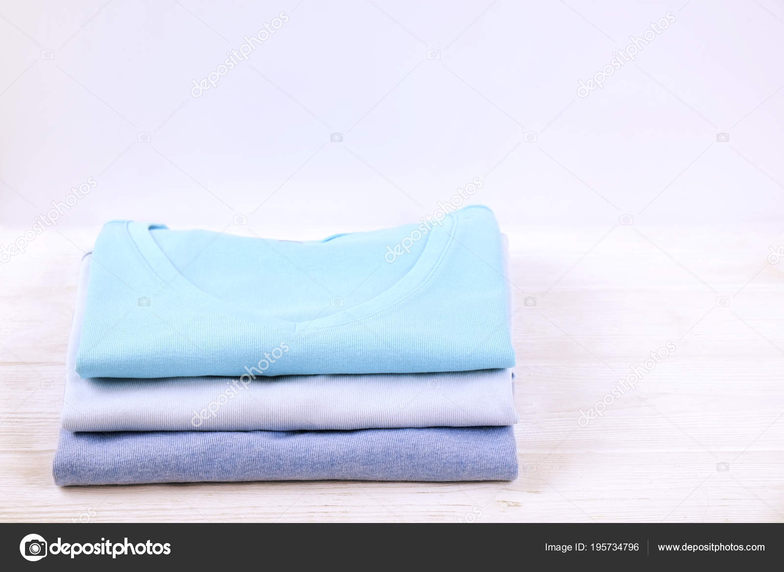 clean folded clothes