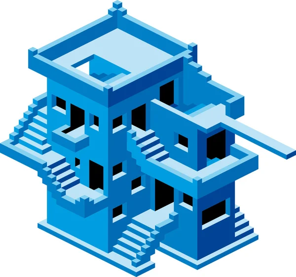 Abstract House Vector — Stock Illustration Abstract House Vector Royalty Free Stock Illustrations