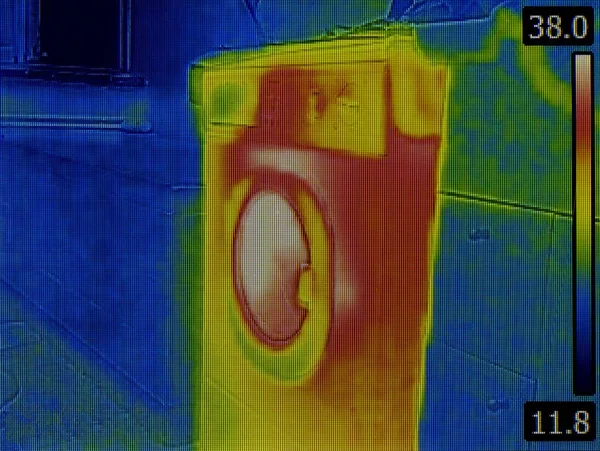 Wasmachine thermografie — Stockfoto