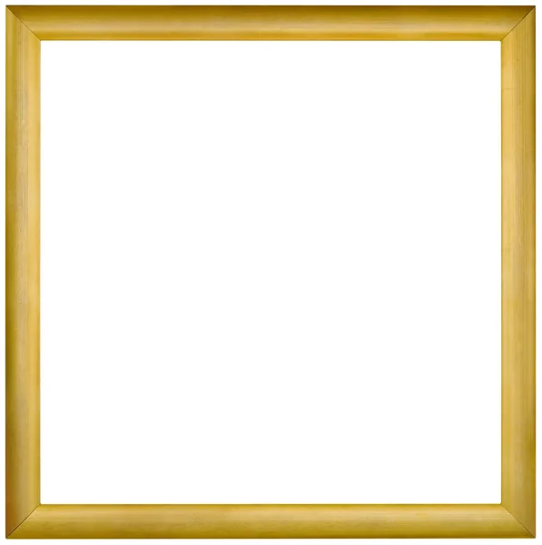 Quadro dourado simples — Fotografia de Stock