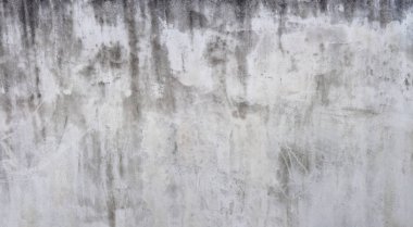 Beyaz duvar yıpranmış