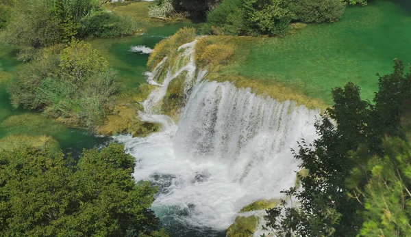 Krka vízesés-Horvátország — Stock Fotó