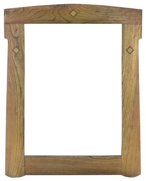 Antiguo recorte de marco de madera — Foto de Stock