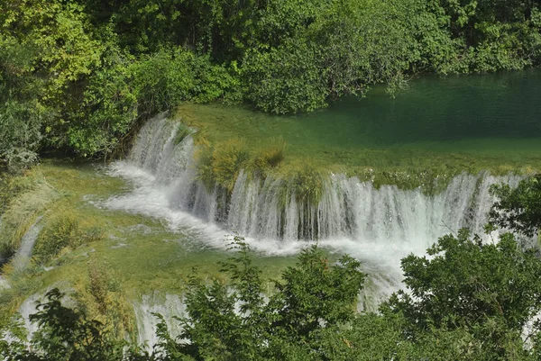 Krka River Waterfalls — Stock Photo, Image