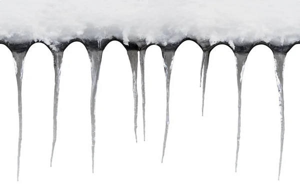 Icicle orizzontale modello senza cuciture — Foto Stock