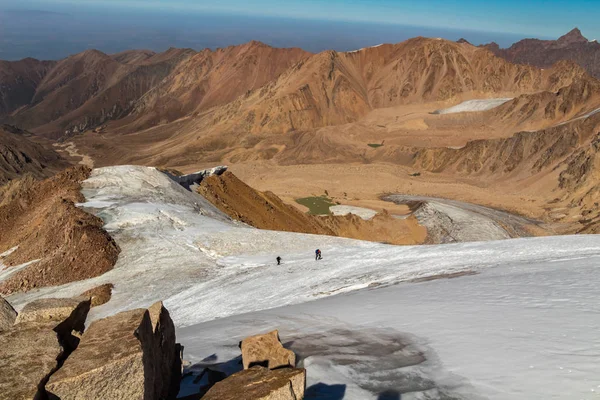 Sovyetler tepe görünümden. Kazakistan. Almatı