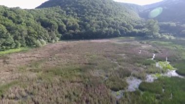 dağ gölü Üstten Görünüm