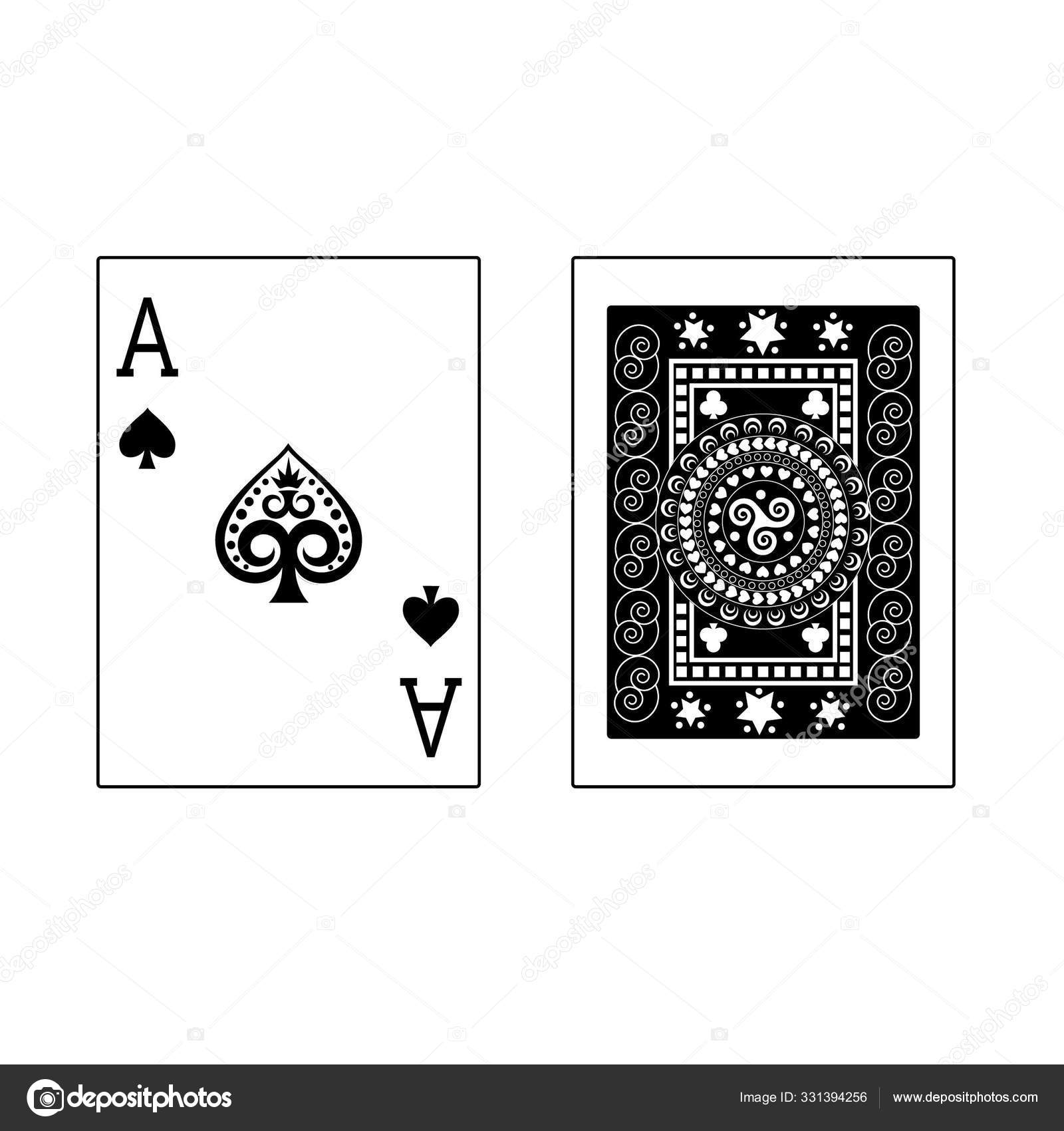 Bicycle cards ace of spades sale