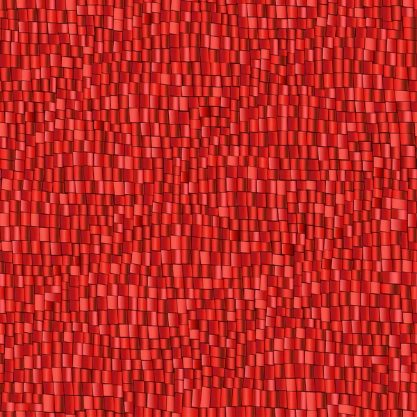 Czerwone Gradientowe Tło Mozaiki Chaotyczna Struktura Mozaiki Kwadratowy Wzór Geometrycznym — Wektor stockowy