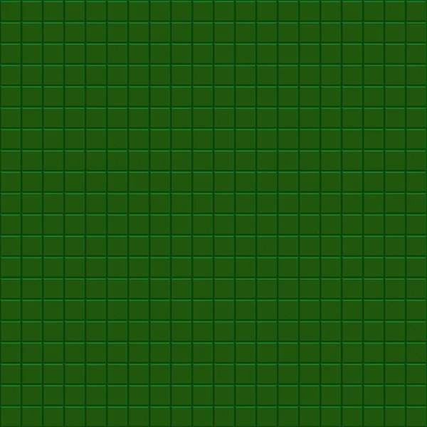 Green Vector Mosaic Background Square Pattern Geometric Design Green Tiles — Stock Vector