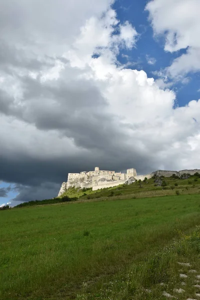 Europe, Slovaquie, château Spissky hrad Images De Stock Libres De Droits