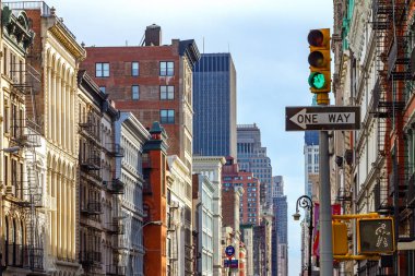 New York şehir sokak sahne Soho