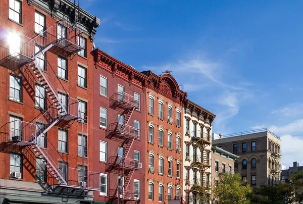 Historische Gebäude in Greenwich Village Nachbarschaft von manhatta — Stockfoto