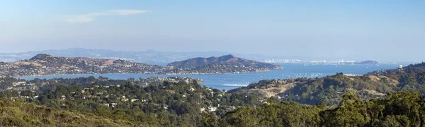 Panoramic view of the San Francisco bay area — Stock Photo, Image