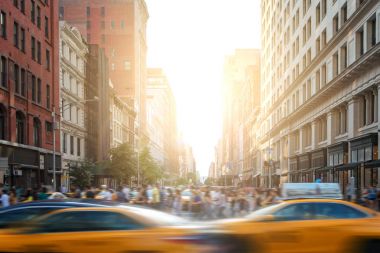 New York'ta hareket hızlı tempolu