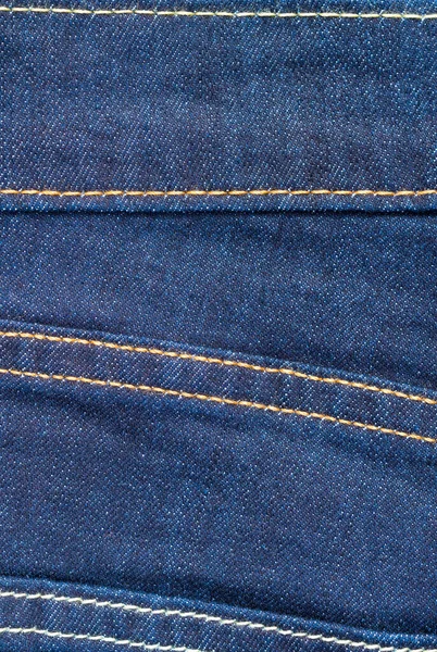 Texture Details Denim Jeans Macro Shot — Stock Photo, Image