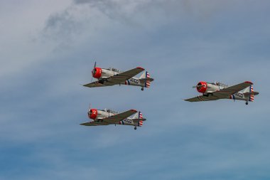 Yeni Windsor, Ny - 3 Eylül 2016: Geico Skytypers hava Sho