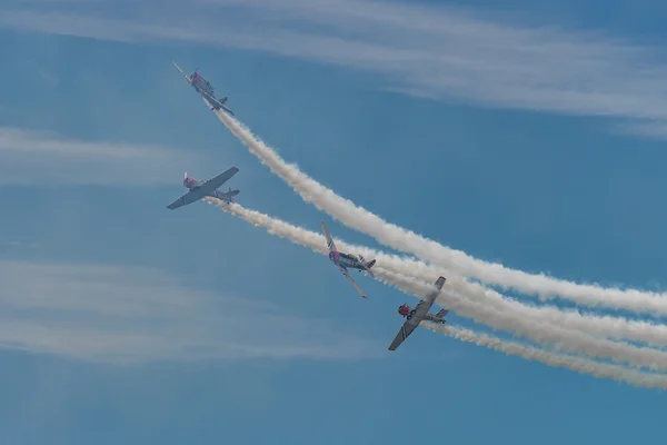 新温莎，Ny-2016 年 9 月 3 日︰ Geico Skytypers 空气 Sho — 图库照片