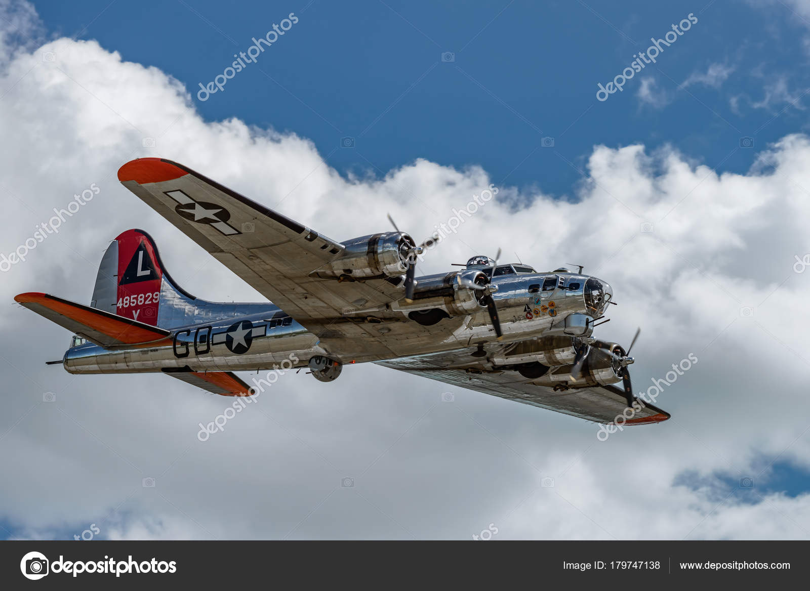 Boening B 17g Flying Fortress Yankee Lady Stock Editorial Photo C Jgorzynik