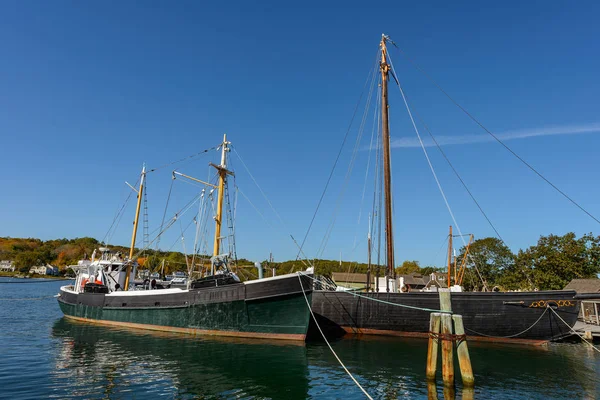 Roann at Mystic Seaport, Roan is one of the last surviving example — стоковое фото