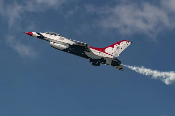 New Windsor September 2018 Usaf Thunderbirds Treedt Stewart International Airport — Stockfoto