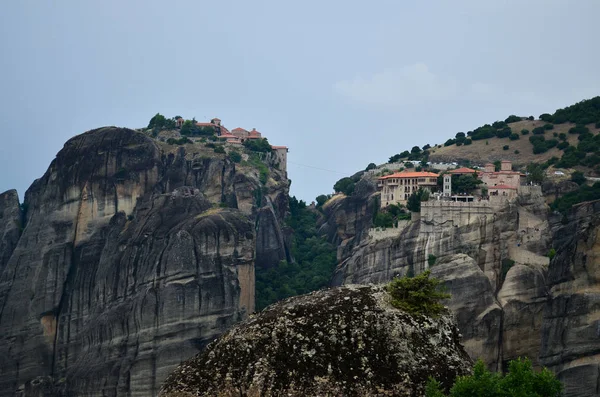 Fantastiska klostret Meteora, Grekland — Stockfoto