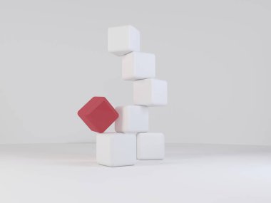 basit beyaz kutu ekran 3d tasarımı oluşturma