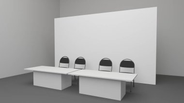 Sancak 2x3 metre. 3 boyutlu görüntüleme. Model