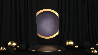 Bir yığın bozuk para. Bu 3 boyutlu bir çizim.