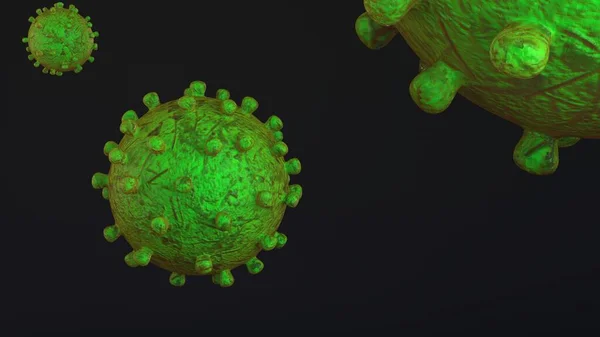 Coronavirus 2019-nCov román koronavirus koncept resposible pro asijské chřipky ohniska a koronaviry v — Stock fotografie