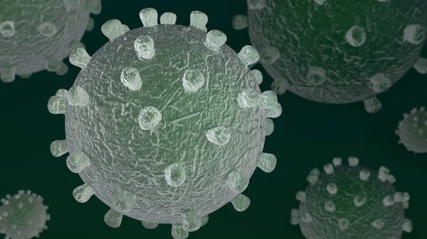 Coronavirus pericolo e malattia da rischio per la salute pubblica e focolaio di influenza o coronavirus influenza — Foto Stock