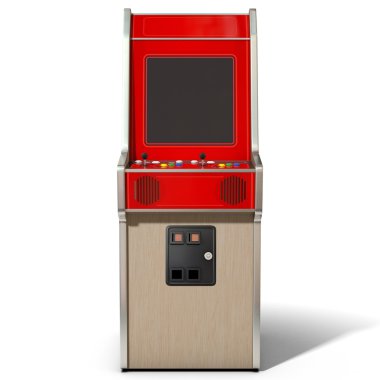 Vintage arcade makinesi