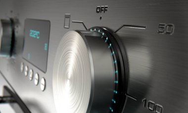 Modern fırın Closeups