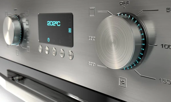 Modern Oven Closeups — Stock Photo, Image