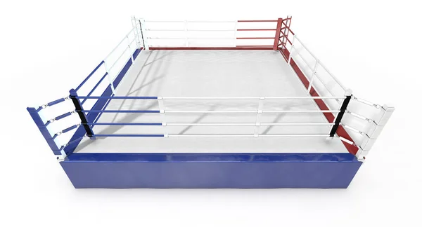 Boxing Ring Modern Isolated — Stock Photo, Image