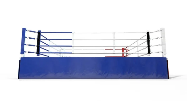 Boxning Ring moderna isolerade — Stockfoto