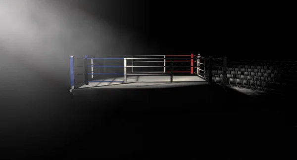 Boxing Ring Corner Lit