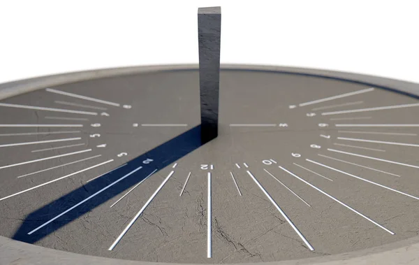 Moderno Sundial Retro — Fotografia de Stock