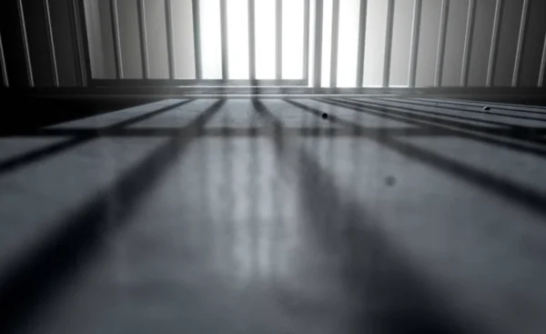 Ombres cellulaires en prison — Photo