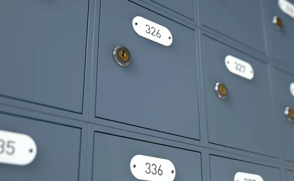 Post Office Boxes — Stock Photo, Image