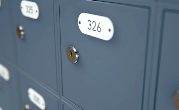 Post Office Boxes — Stock Photo, Image