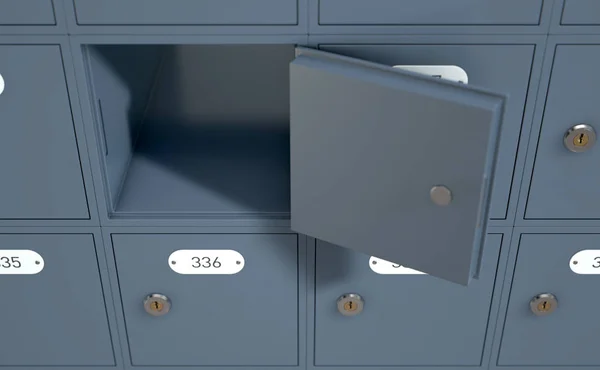 Post Office Boxes — Stock Photo, Image