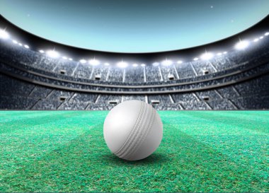 Işıklandırılmış Stadyumu gece