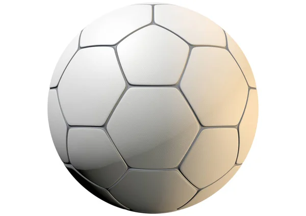 Textured Soccer Ball Closeup — Stock Photo, Image